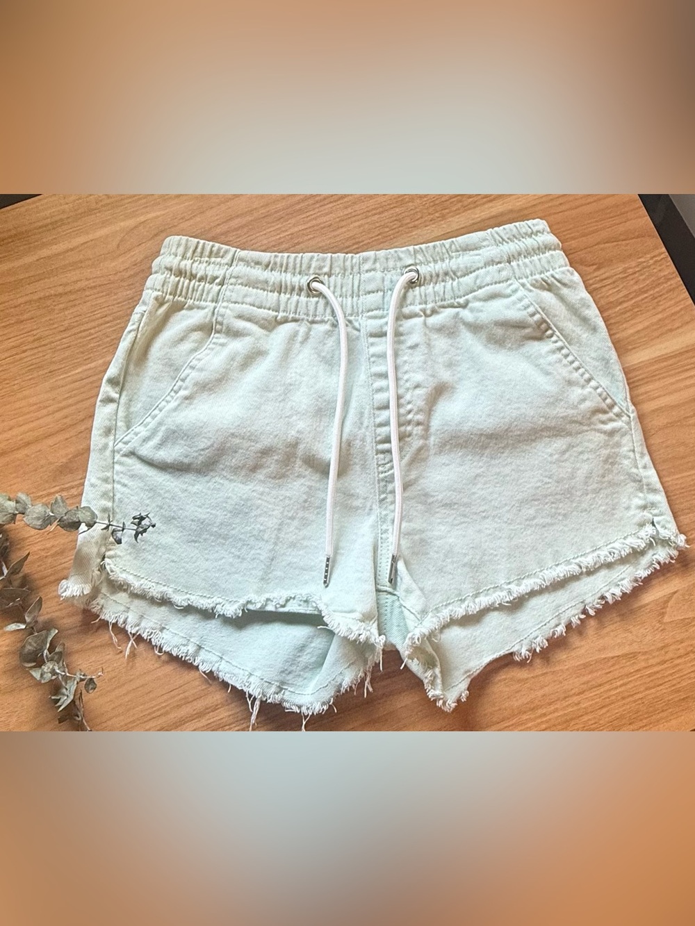 Re Generation by Celebrity Pink "Poppy" Cut-Off Drawstring Shorts Size XS